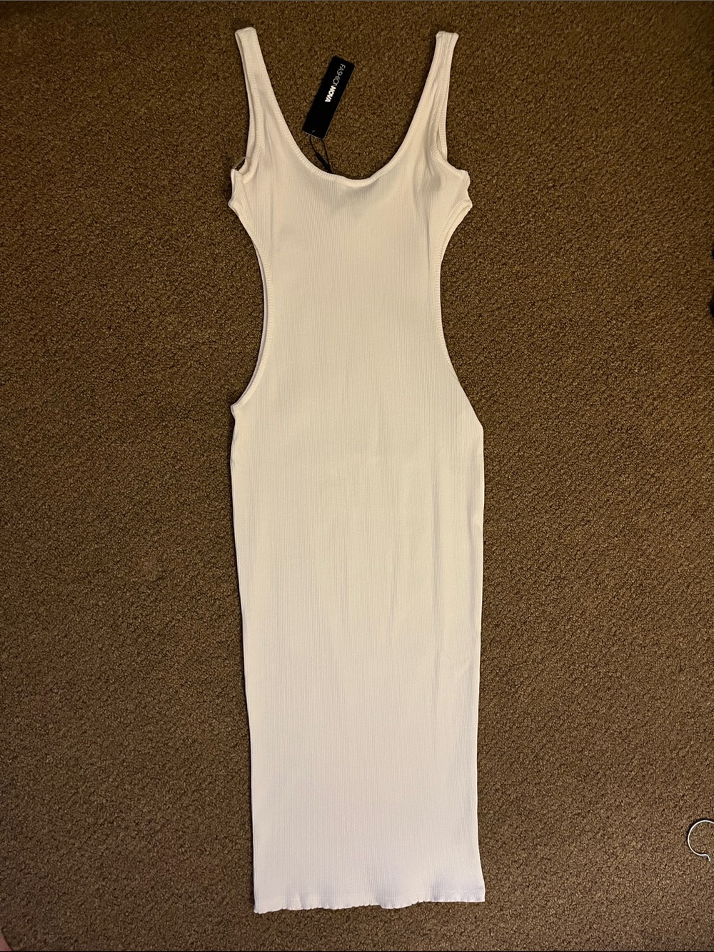 Fashion Nova Kalia Snatched Midi Dress